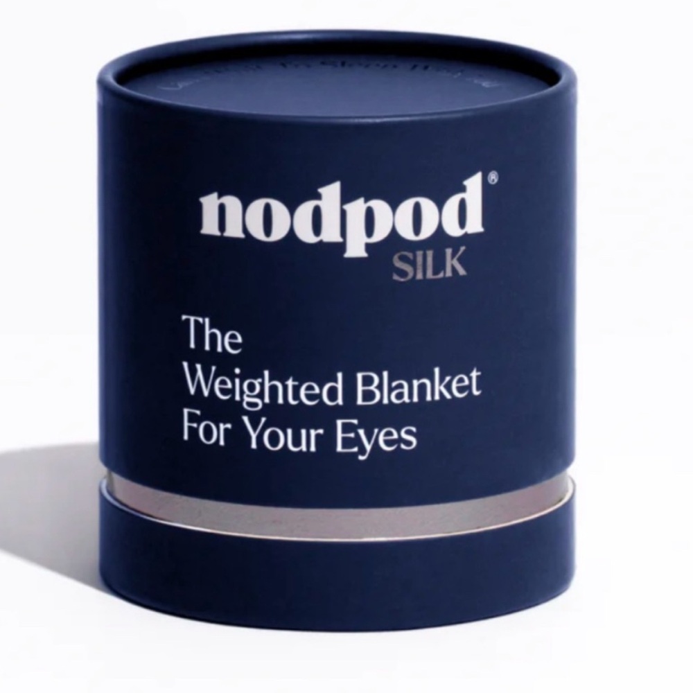 Nodpod Silk Weighted Eye Blanket - Blue